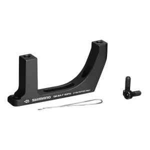 ADAPTATEUR FREIN A DISQUE ROUTE AVANT SHIMANO DISQUE 160mm ETRIER POST-MOUNT SUR FOURCHE FLAT MOUNT