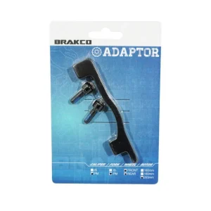 ADAPTATEUR / REHAUSSE FREIN A DISQUE VTT POST-MOUNT AVANT / ARRIERE BRAKCO ETRIER 160mm POUR DISQUE 203mm