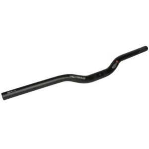 CINTRE VTT DEMI RELEVE ERGOTEC 5 M ALU NOIR DIAM 25,4mm L 590mm RELEVE 30mm (HOMOLOGUE NIVEAU 5)