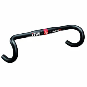 CINTRE-176521.jpgv1671441318 CINTRE ROUTE ITM ALCOR ALU NOIR MAT 31,8 L 40 EXTERIEUR 295g DECO BLANCHE