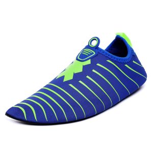 Chaussures de plage Summer bleu vert
