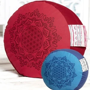 Coussin de méditation Fleur de Vie The Spirit of OM