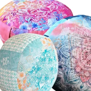 Coussin de méditation Rond The Spirit of OM