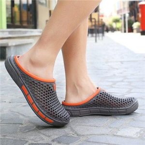 Sabot de Plage Elastique Orange