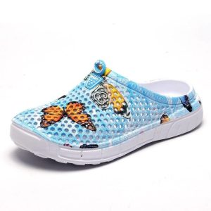 Sabot de Plage Butterfly Bleu