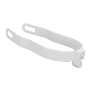 SUPPORT/PATTE DE RENFORT DU GARDE-BOUE ARRIERE POUR TROTTINETTE XIAOMI M365, PRO BLANC (ROUE 8,5 ET 10 POUCES)