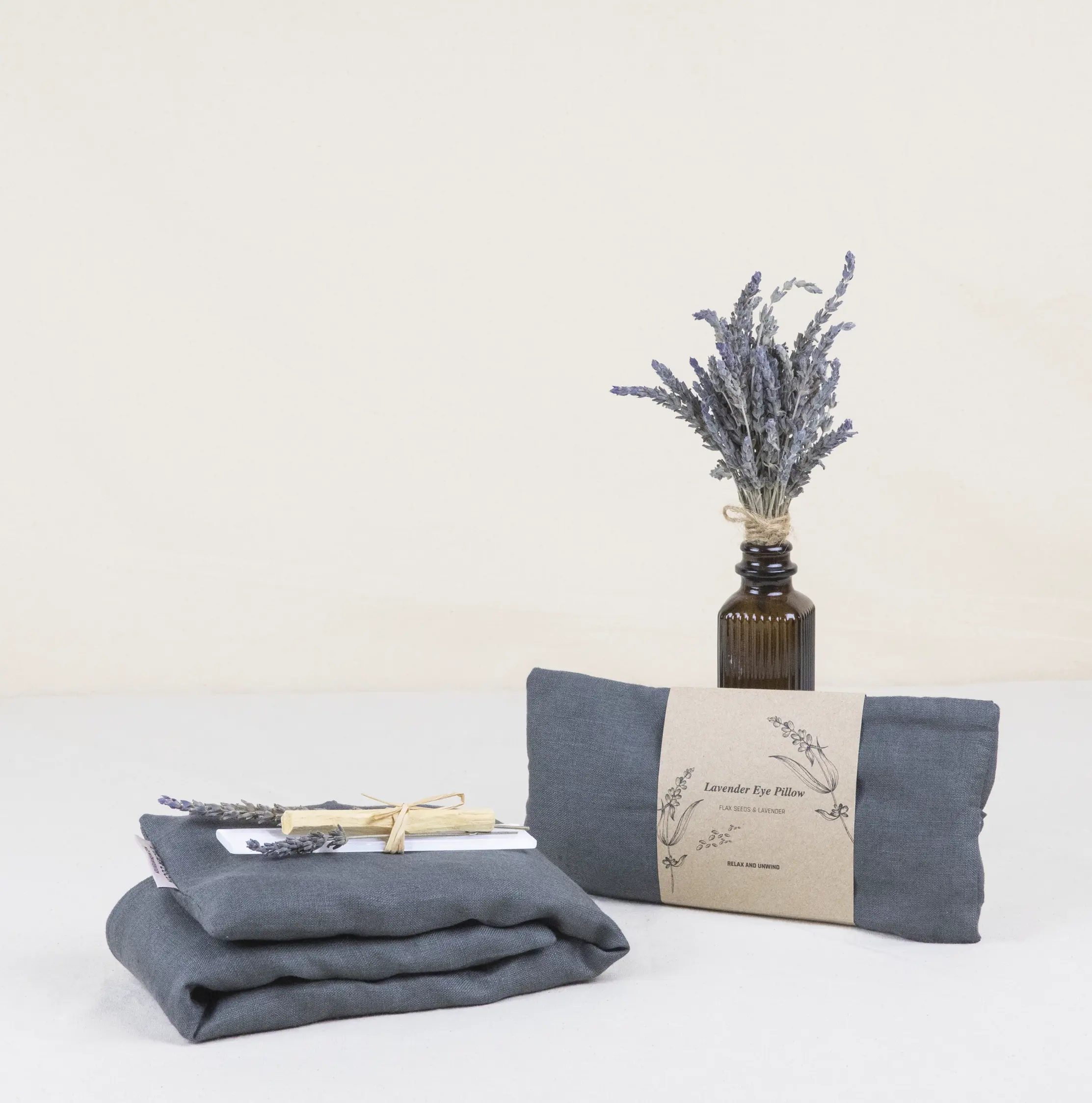 Coffret Détente Musculaire - Coussins chauffant cervicales & Masque Yeux & Encens – Image 4