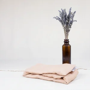 Coussin Chauffant Tour de  Cou - Fleurs de Lavande et Graines de Lin