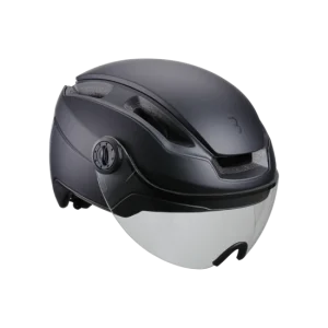 casque Indra faceshield transparant noir mat