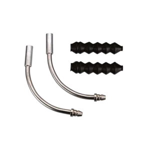 coude de freins VeePipe 2 pcs. argent