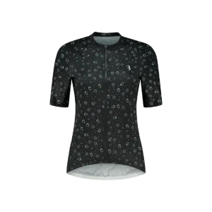 BBW-413 jersey DonnaFit R s.s. noir floral